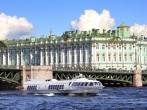 meteor - hydrofoil boat on Neva river in St. Petersburg Russia; Shutterstock ID 113624665; Project/Title: Moscow ebook
