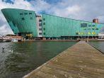 The Nemo Museum, the largest science center in the Netherlands, Amsterdam.