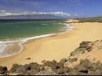 Polihua Beach - Island of Lanai - Hawaii (Island of Maui on Horizon).