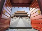 Forbidden city in Beijing , China.