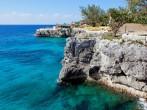 Cliffs in Negril, west Jamaica