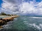 The Caribbean Sea at Runaway Bay, Jamaica.