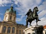 Charlottenburg Palace in a district of Berlin Germany.