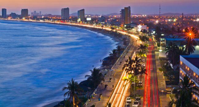Cityscape, Mazatlan Mexico;  