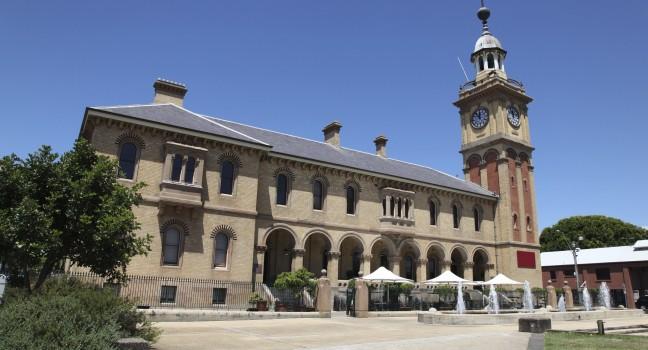 Customs House - Prominent historical landmark. Newcastle Australia. This building was completed in 1899 and formally was used by the Australian Customs service 