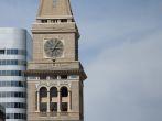 The Daniels & Fisher Tower is one of the landmarks of the Denver skyline.