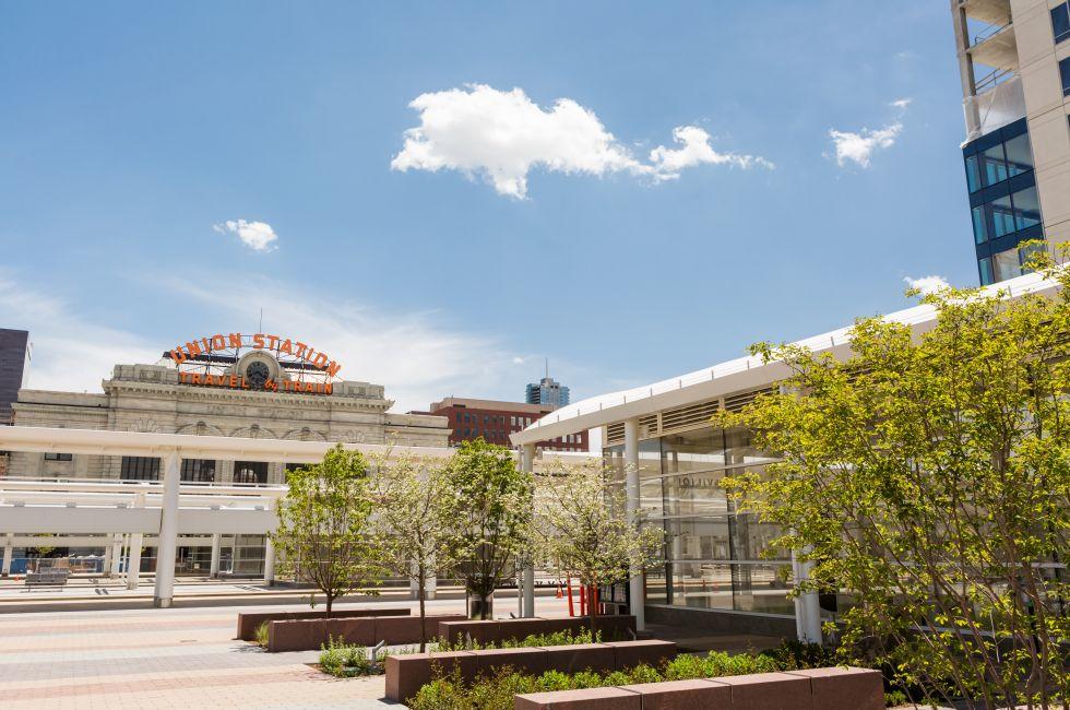 Progress of redevelopment of Union Station in Denver.