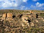Ancient anasazi ruins at Hovenweep National Monument, Colorado.