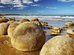 Famous Moeraki Boulders, South Island, New Zealand; 