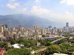Skyline of Caracas city. Capital of Venezuela
