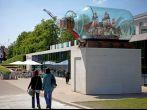 Nelson’s Ship in a Bottle, Sculpture, National Maritime Museum, London, England