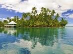 Huahine island lagoon, French Polynesia; 