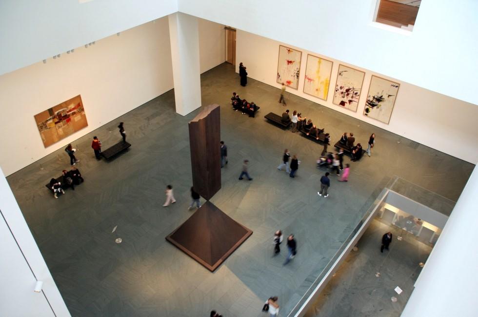 Redesigned interior of the Museum of Modern Art in New York.