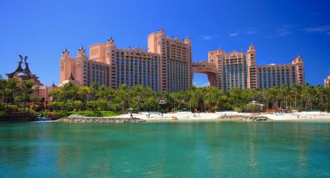 Atlantis Hotel on Paradise Island in Nassau,Bahamas