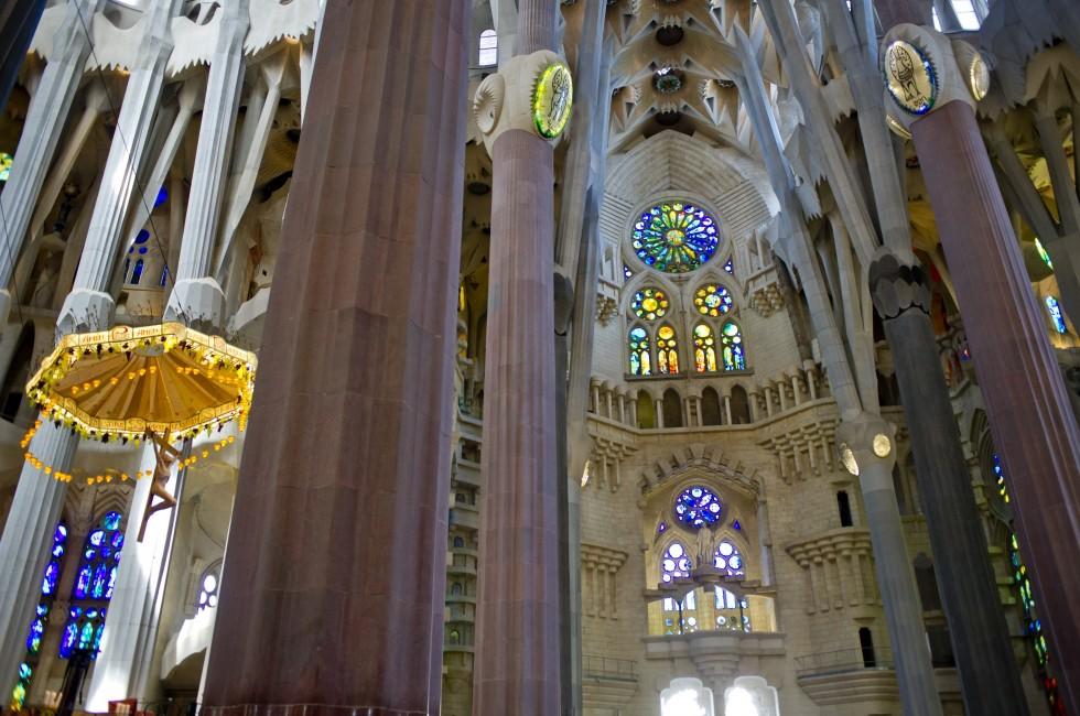 Interior, Sagrada Familia, Barcelona