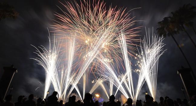 Fireworks at Epcot , Orlando, Florida; 