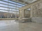 Rome. Ara Pacis from new museum complex.