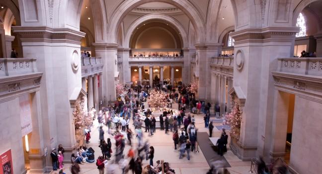 Main Hall, The Metropolitan Museum of Art, Upper East Side, New York City, New York, USA