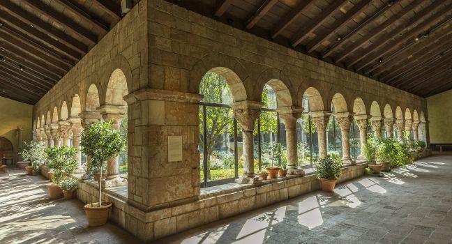 The Cloisters Museum and Gardens, Upper West Side, New York City, New York, USA.