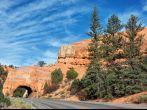 famous Road to Bryce Canyon National Park, USA