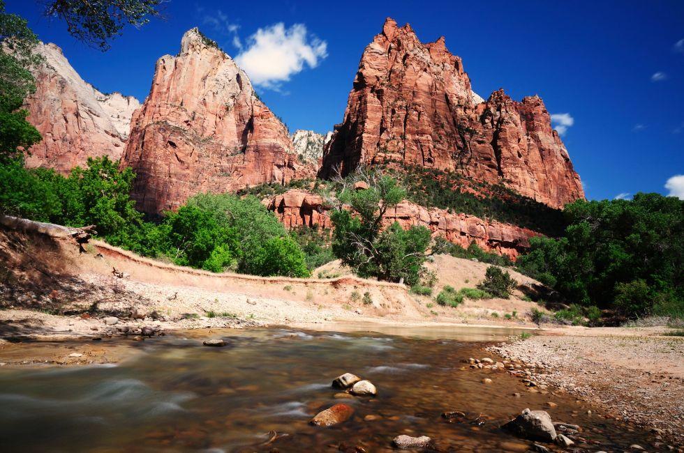 The View of Canyon Junction at Zion