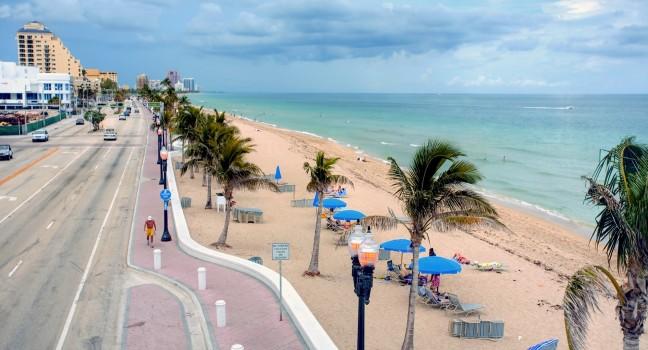 Ft. Lauderdale Beach on A1A; Shutterstock ID 2656228; Project/Title: Best Non-Stops from Chicago to the Beach; Downloader: Melanie Marin