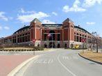 ARLINGTON, TX - MARCH 14: Globe Life Park in Arlington in Arlington, Texas on March 14, 2014. Formerly known as Rangers Ballpark in Arlington, the ballpark is home to The Texas Rangers baseball team.