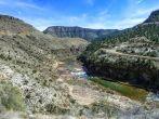 Salt river canyon in arizona.