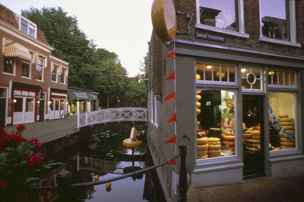 Cheese shop, Gouda, Holland, Netherlands