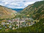 Georgetown - nestled in the Rocky Mountains of Colorado: location of the historic Steam Engine ride and railway.