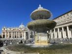 Vatican fountain.