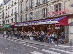 Latin quarter of Paris with it's many cafes, students and tourists.