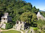 Palenque - world heritage, old mayan civilization, Mexico
