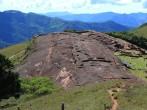  View of  sculpted fort,El Fuerte Archaeological Ruins near Samaipata, Bolivia,