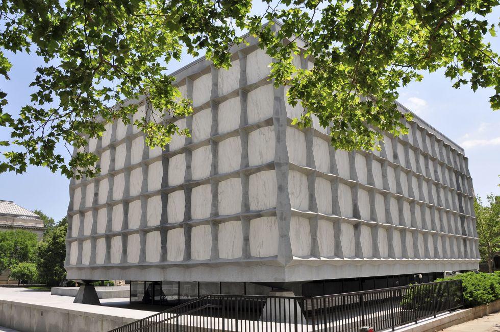 NEW HAVEN, CONNECTICUT:  The Beinecke Rare Book and Manuscript Library at Yale University; 