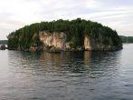 Island on Lake Champlain