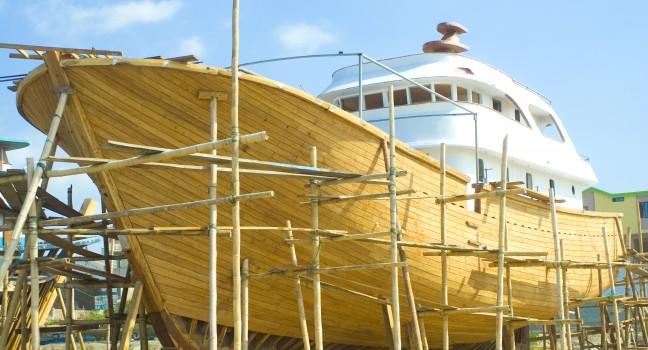 Boat Building, shot at Manta Ecuador; 
