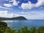 The great bay at Deshaies, Basse-Terre, Guadeloupe; 
