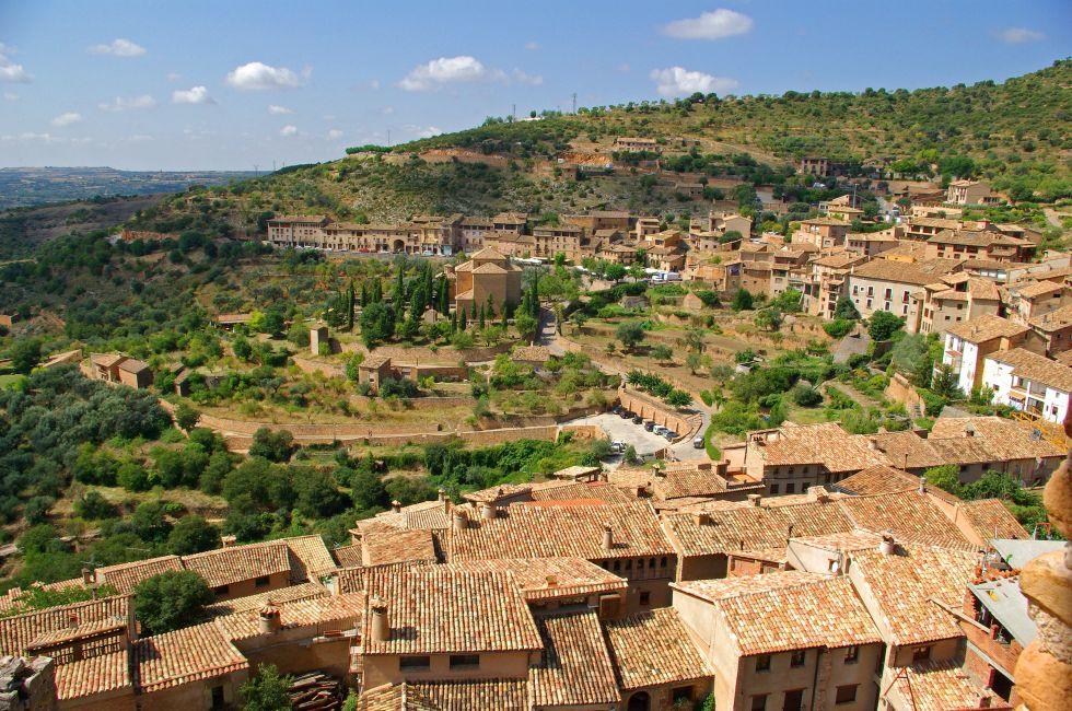 View of Alquezar in Huesca.Aragon.Spain