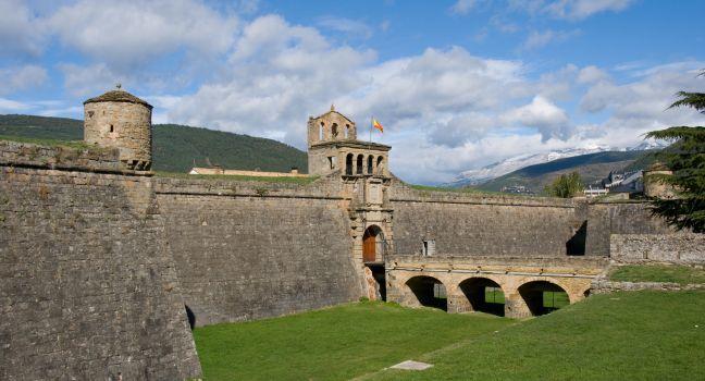 Military fort at Jaca (Spain)