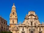 Murcia, Spain; Detail of Cathedral Church of Saint Maria in Murcia.  Spain; 