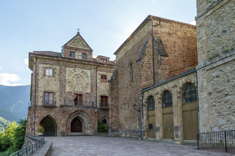 Nuestra Senora de Valvanera Monastery, Valvanera Monastery of Our Lady has belonged to the Benedictines, La Rioja, Spain