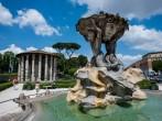 Fountain of the Tritons is located in Rome, in Piazza della Bocca della Verita