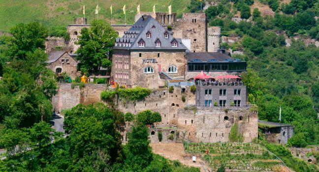 Castle Rheinfels near St. Goar, Upper Middle Rhine Valley, Germany. Photo taken on: June 04th, 2015 