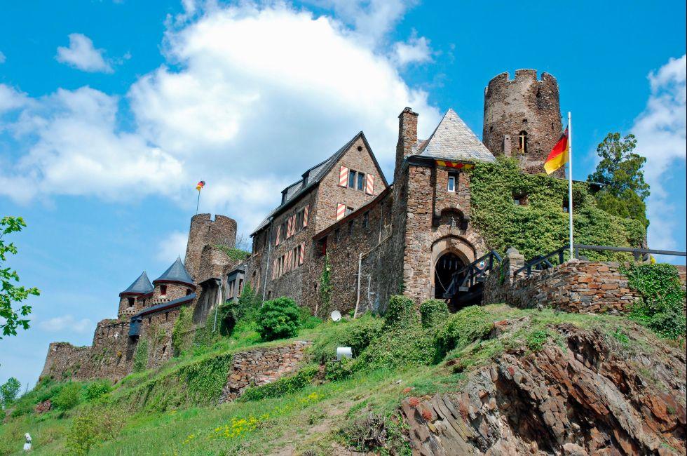 Burg Thurant, Knight's Castle, Mosel valley, Eifel, Germany. Photo taken on: May 03rd, 2008 