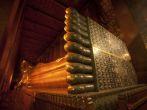 The Big golden Reclining Buddha within Wat Pho is the important temple in Bangkok, Thailand.; Shutterstock ID 91978364; Project/Title: Photo Database Top 200