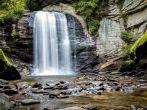 Looking Glass Falls in Pisgah Forest, NC