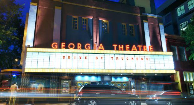ATHENS, GEORGIA - AUGUST 23: Georgia Theatre August 23, 2012 in Athens, GA. The venue has hosted several prominent acts from the city's musical legacy.