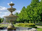 Fountain, Avenue Gardens, Regents Park, Regent's Park and Hampstead, London, England.