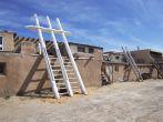 Adobe houses at Acoma pueblo, Sky City, New Mexico, USA